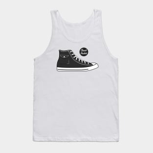 Shoe chuck pocket grey Tank Top